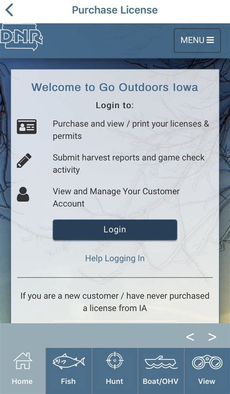 license system Iowa DNR unveils new online hunting and fishing.